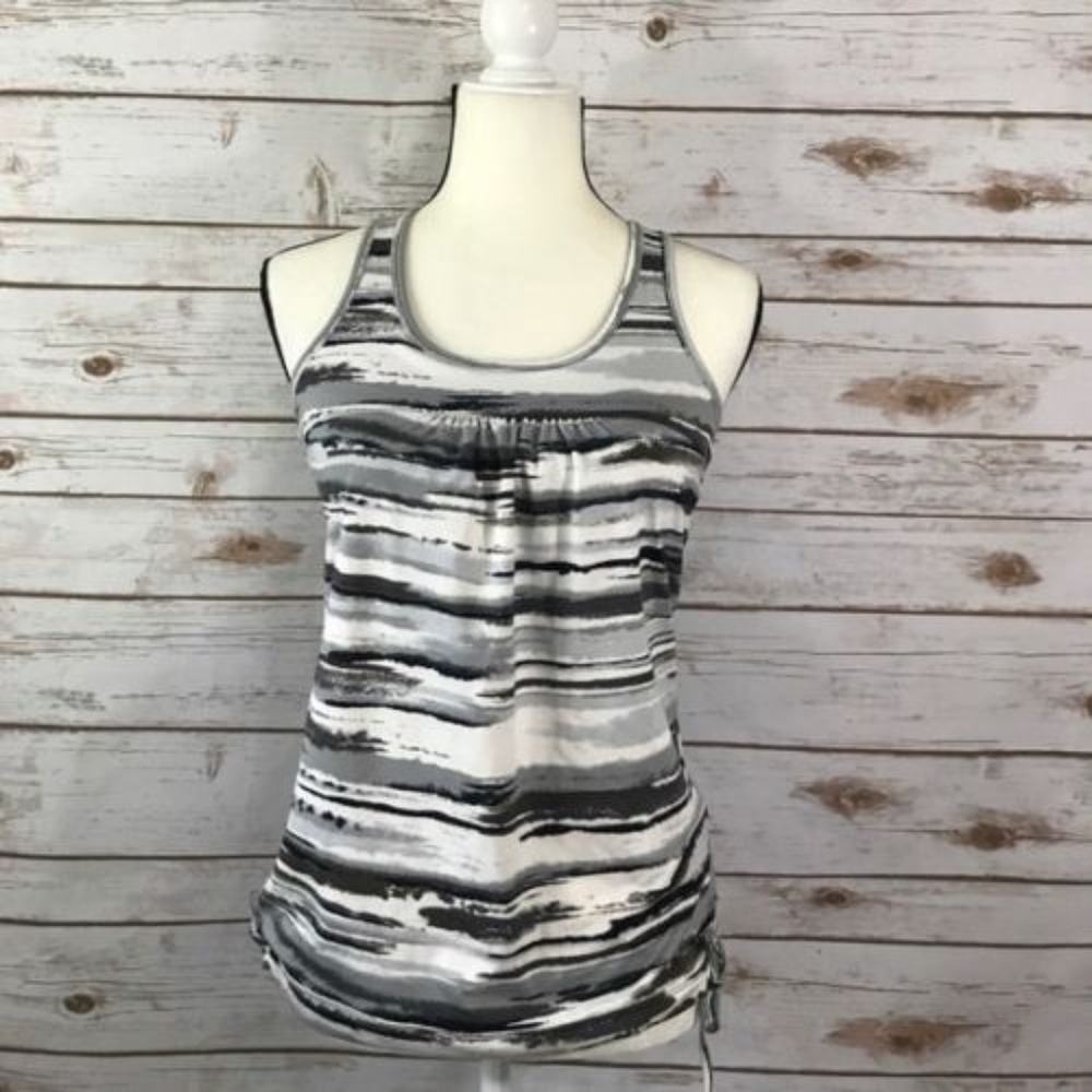 Athleta Black Airbrush Tinker Bra Tank Top XXS